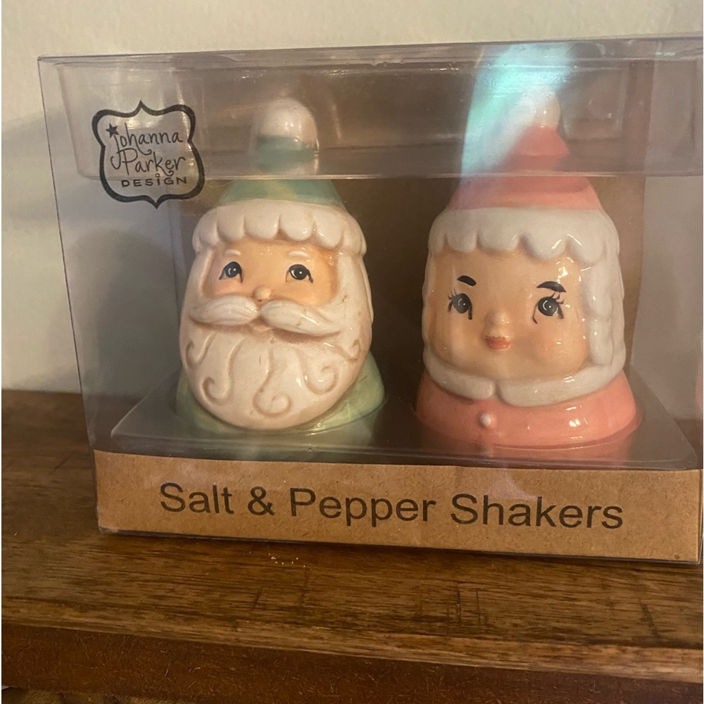 Johanna Parker Christmas salt and pepper shaker
